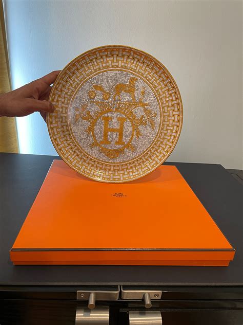 hermes platters for sale.